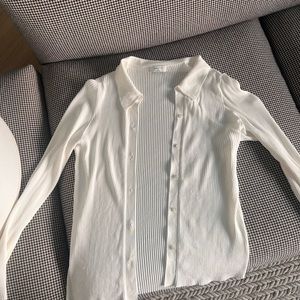 Babaton Ribbed Cardigan Aritzia
